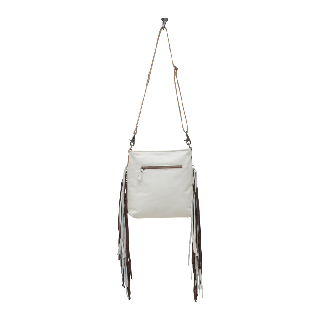 SAC SMOKEY WEST CUIR ET PEAU À POILS