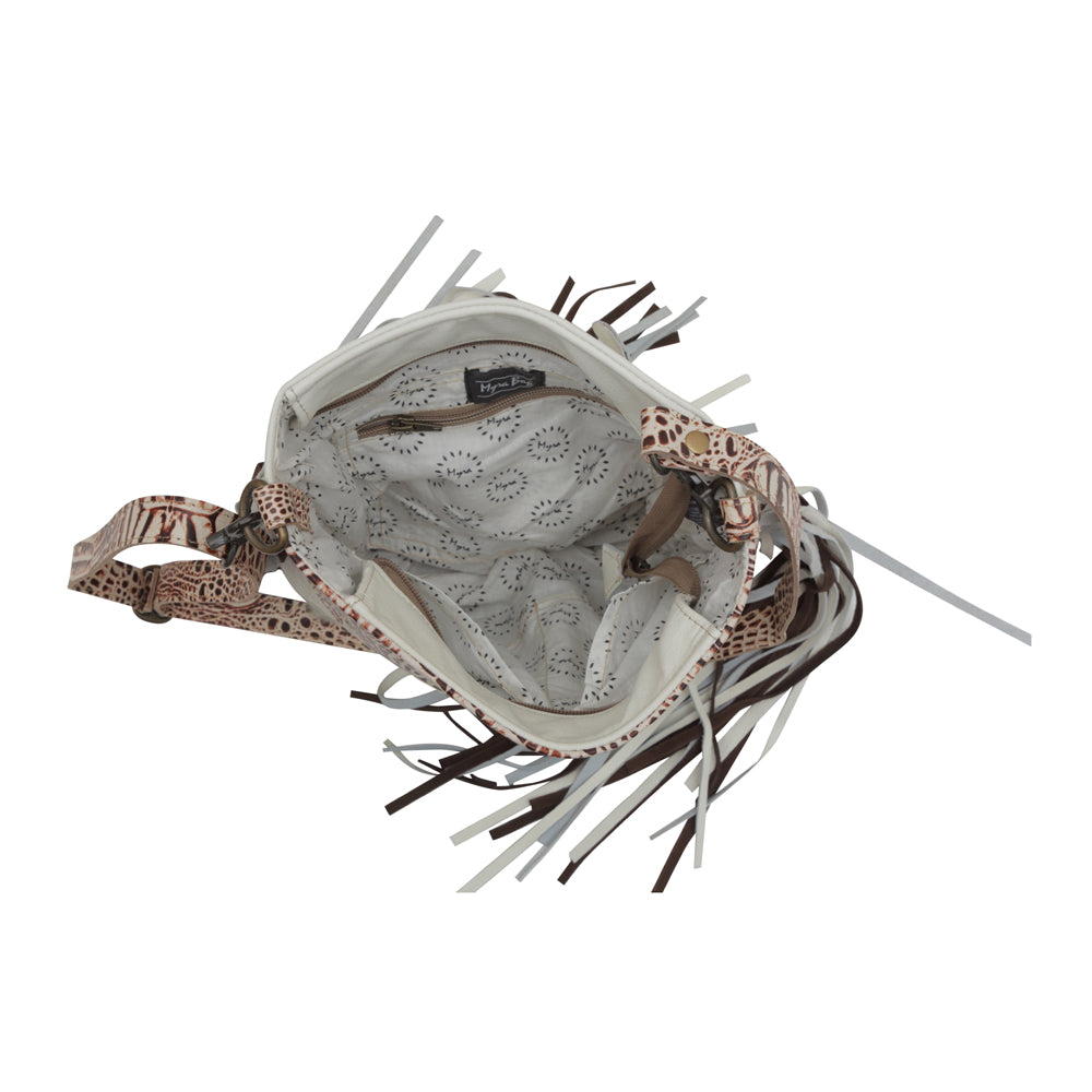 SAC SMOKEY WEST CUIR ET PEAU À POILS