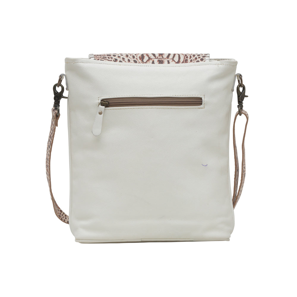 SAC SMOKEY EN CUIR ET PEAU DE CHEVAL AZTÈQUE