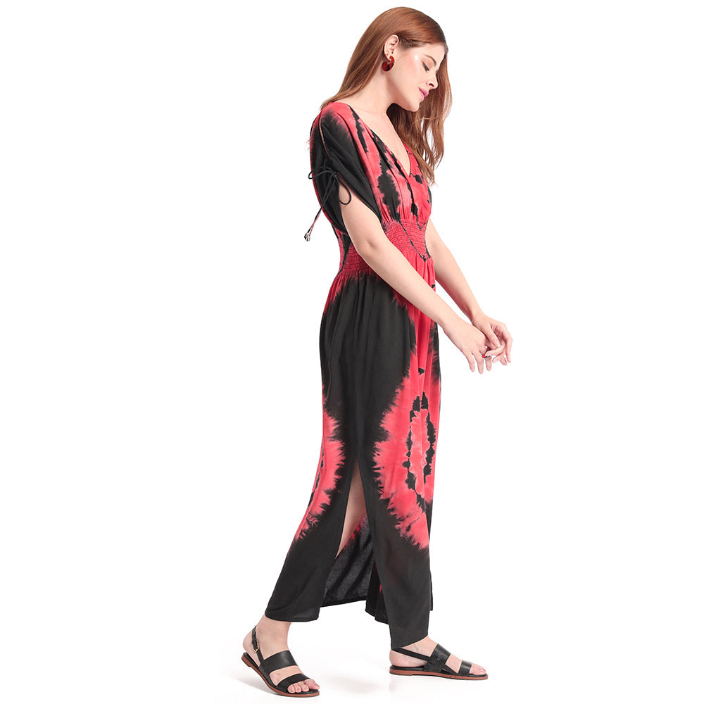 Robe et combishort Flamant rose