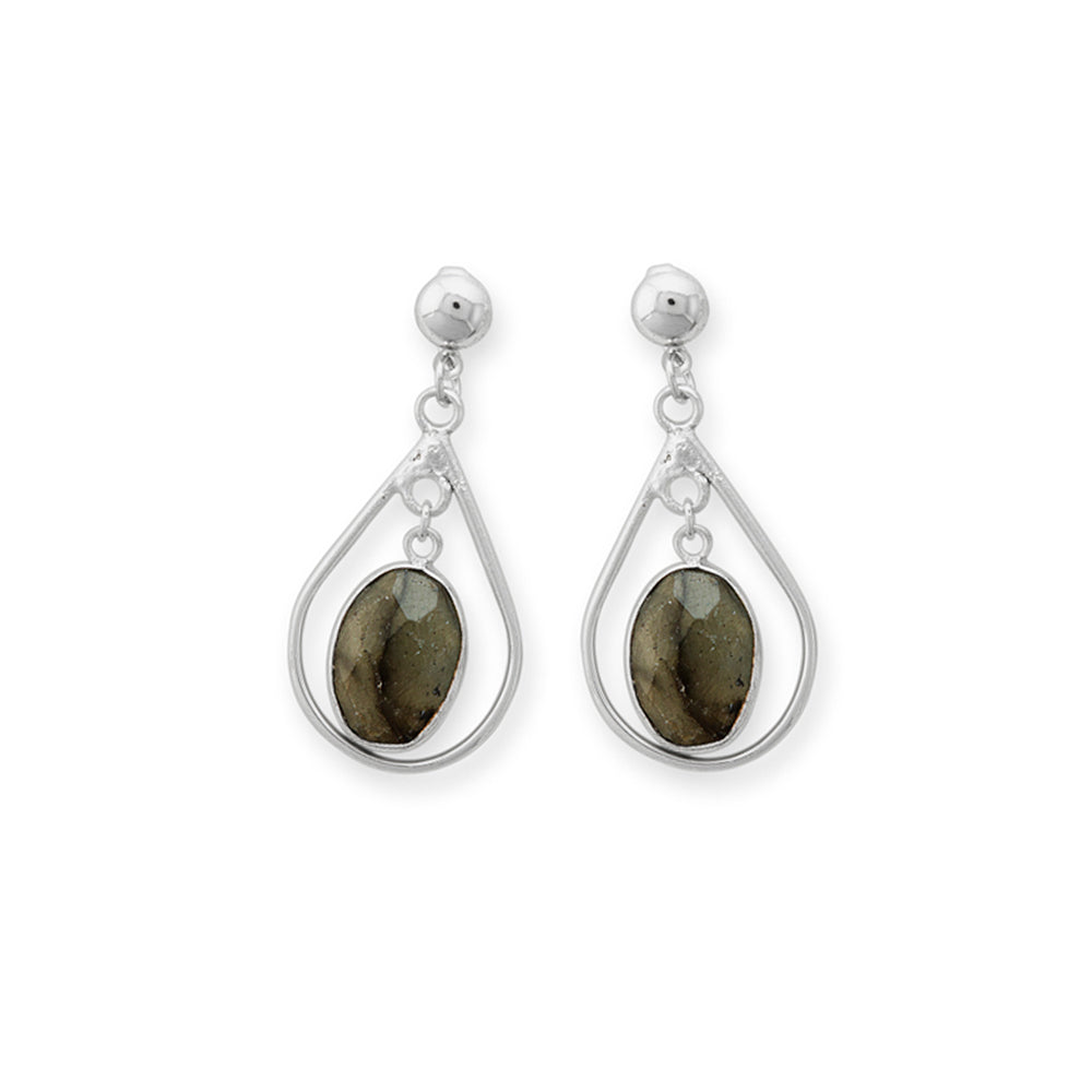BOUCLE D'OREILLE BLACK MOON-EYES