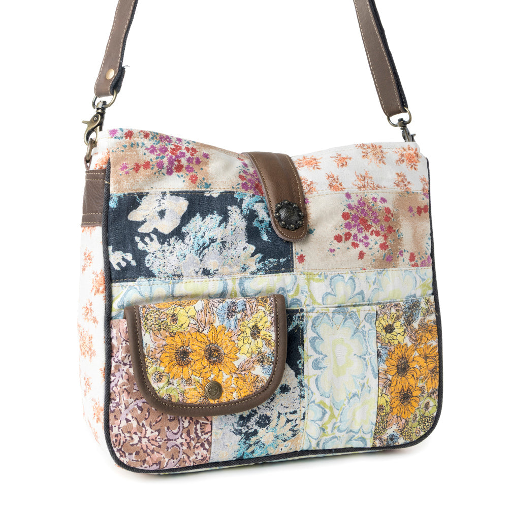 SAC À BANDOULIÈRE LE FLEUR