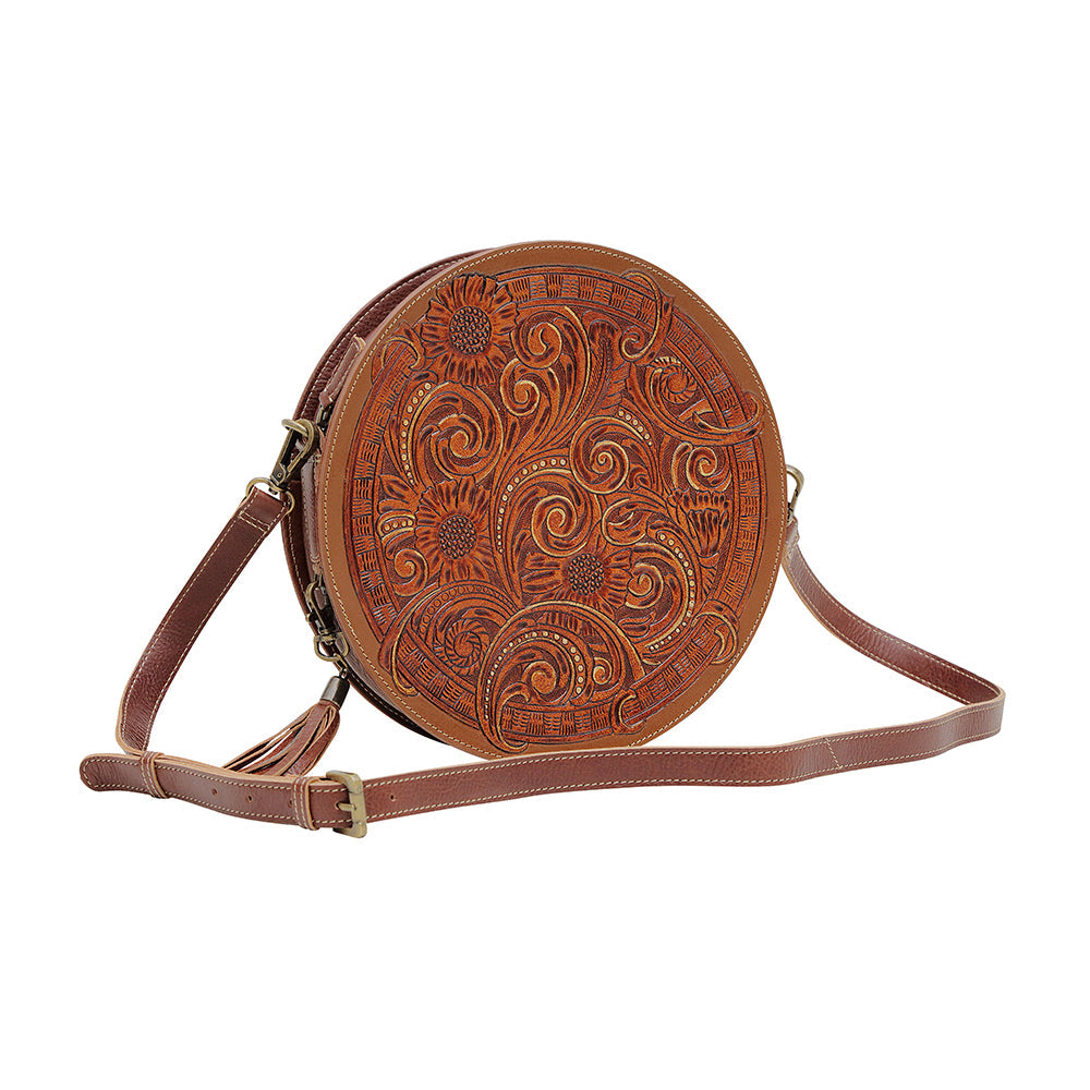 SAC ROND ORCHIDÉE CRIMSON