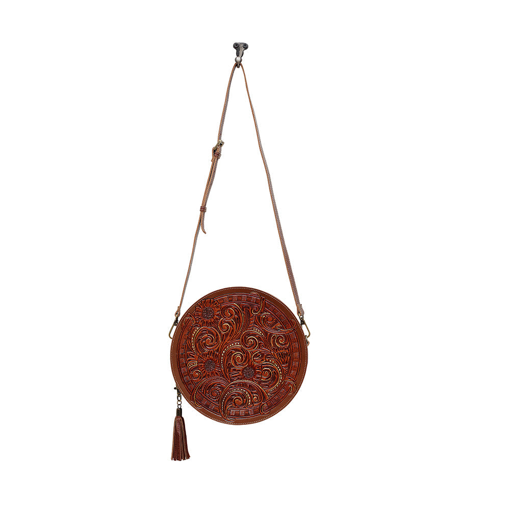 SAC ROND ORCHIDÉE CRIMSON
