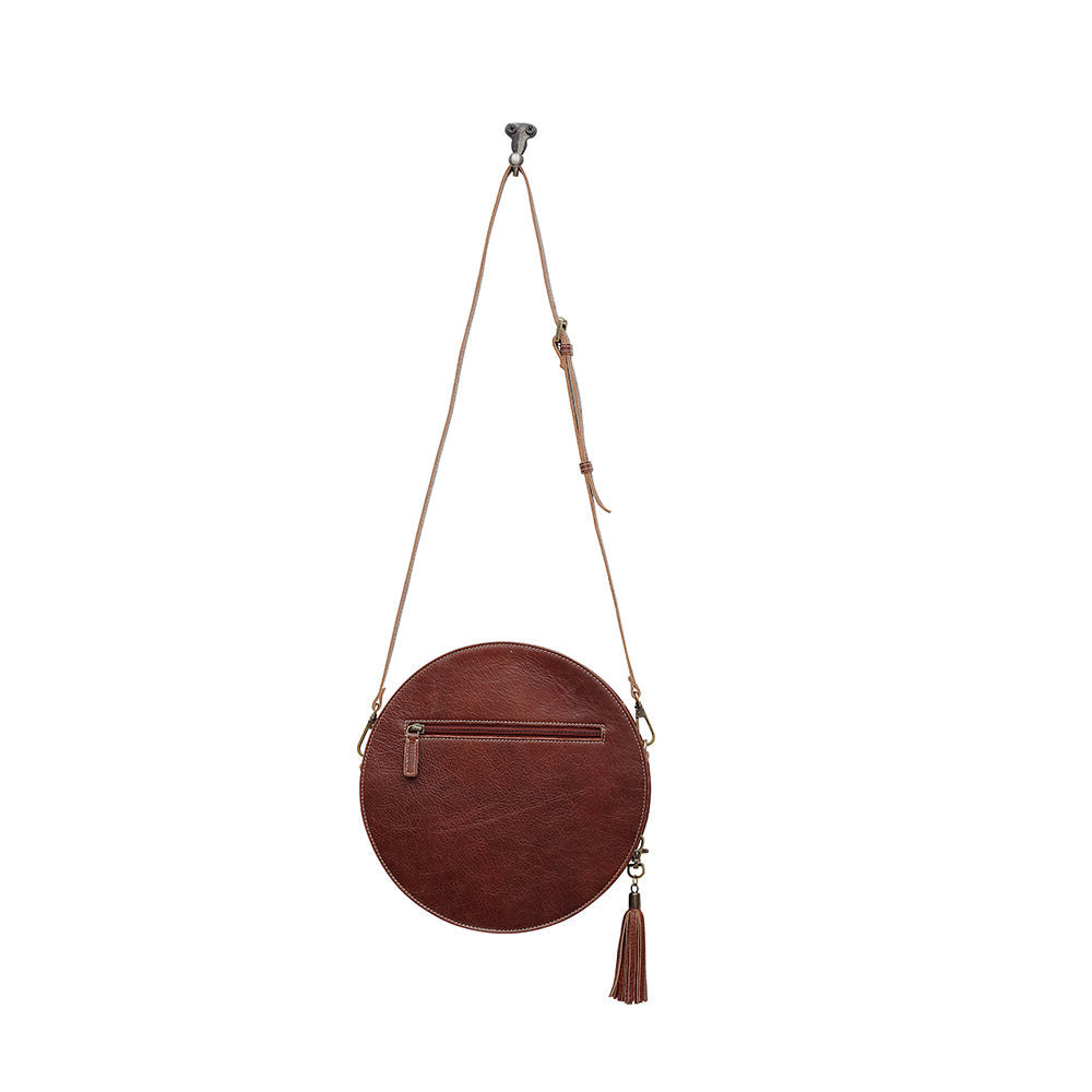 SAC ROND ORCHIDÉE CRIMSON