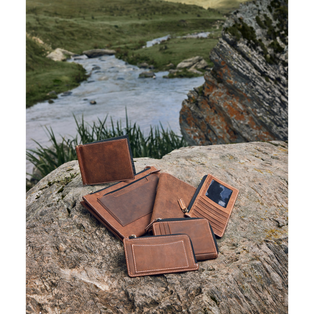 PORTE-CARTE DE CRÉDIT MARRON