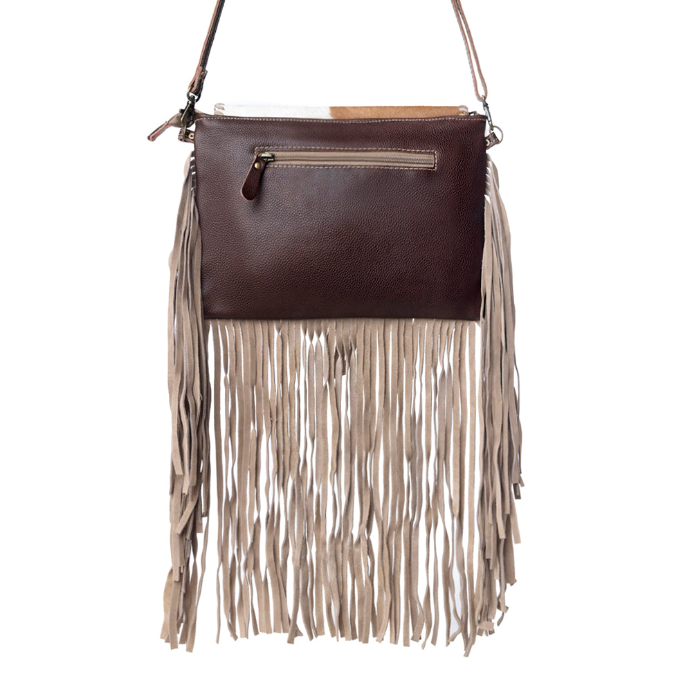 Sac Harappa en cuir et hairon