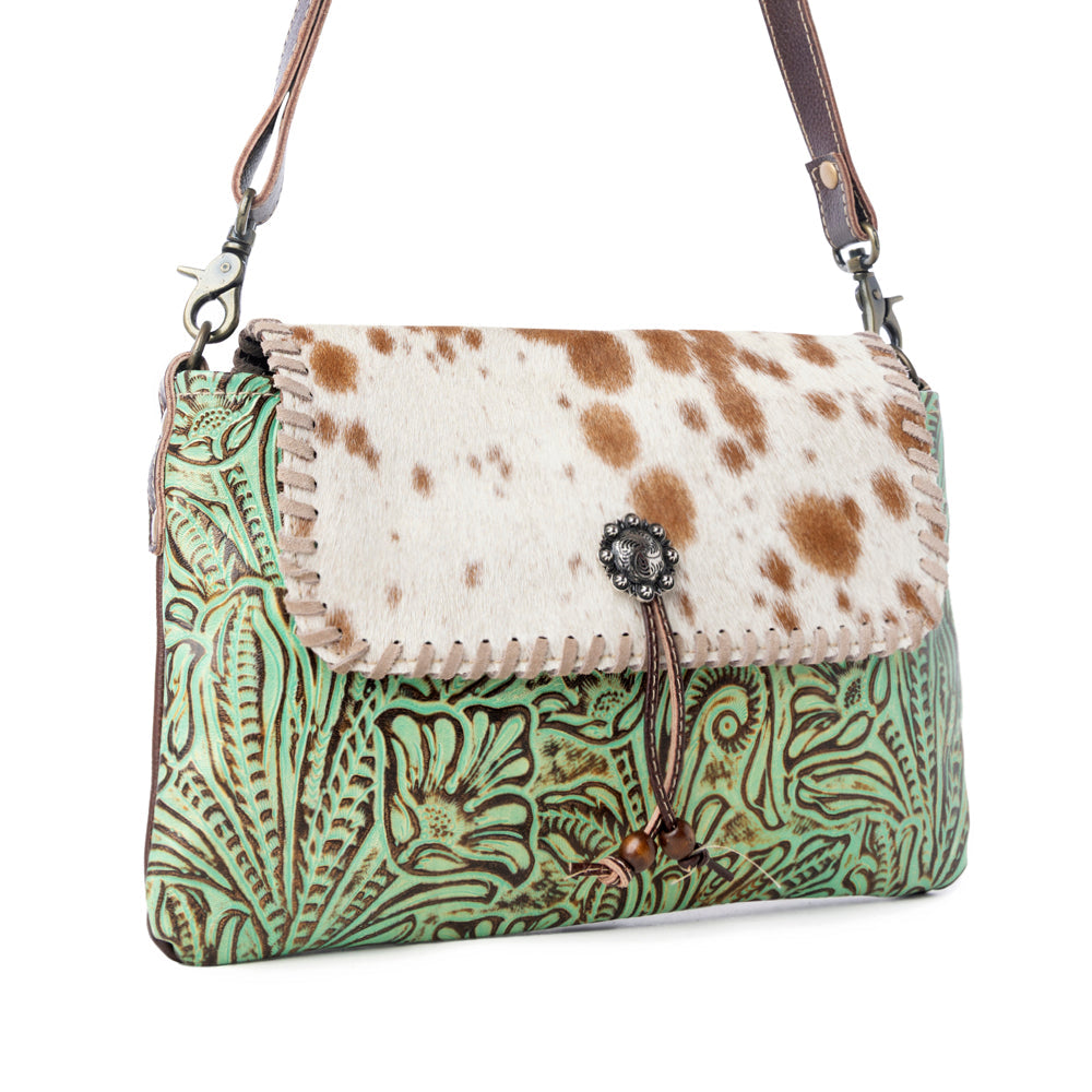 Sac Canyonlands en cuir et poils