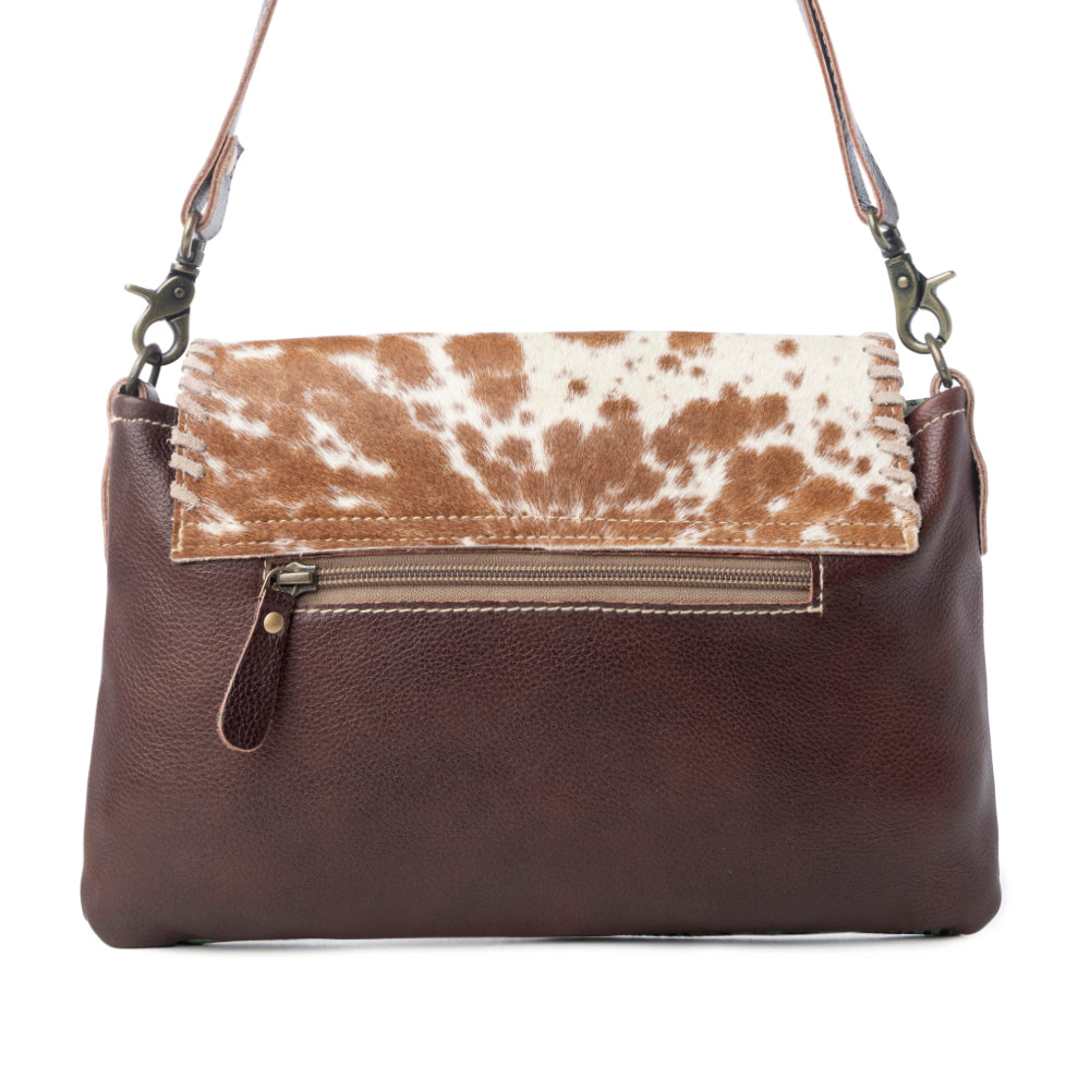 Sac Canyonlands en cuir et poils