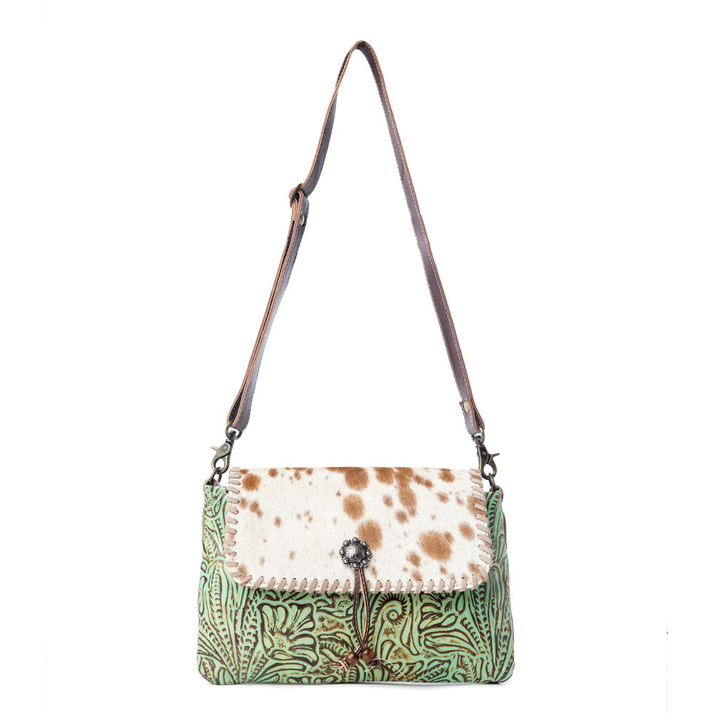 Sac Canyonlands en cuir et poils