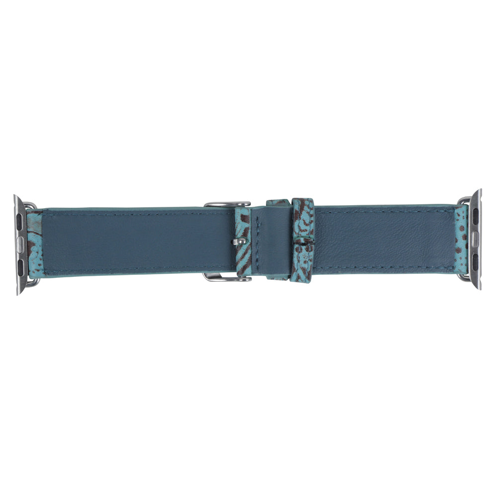 Bracelet de montre en cuir Fister turquoise