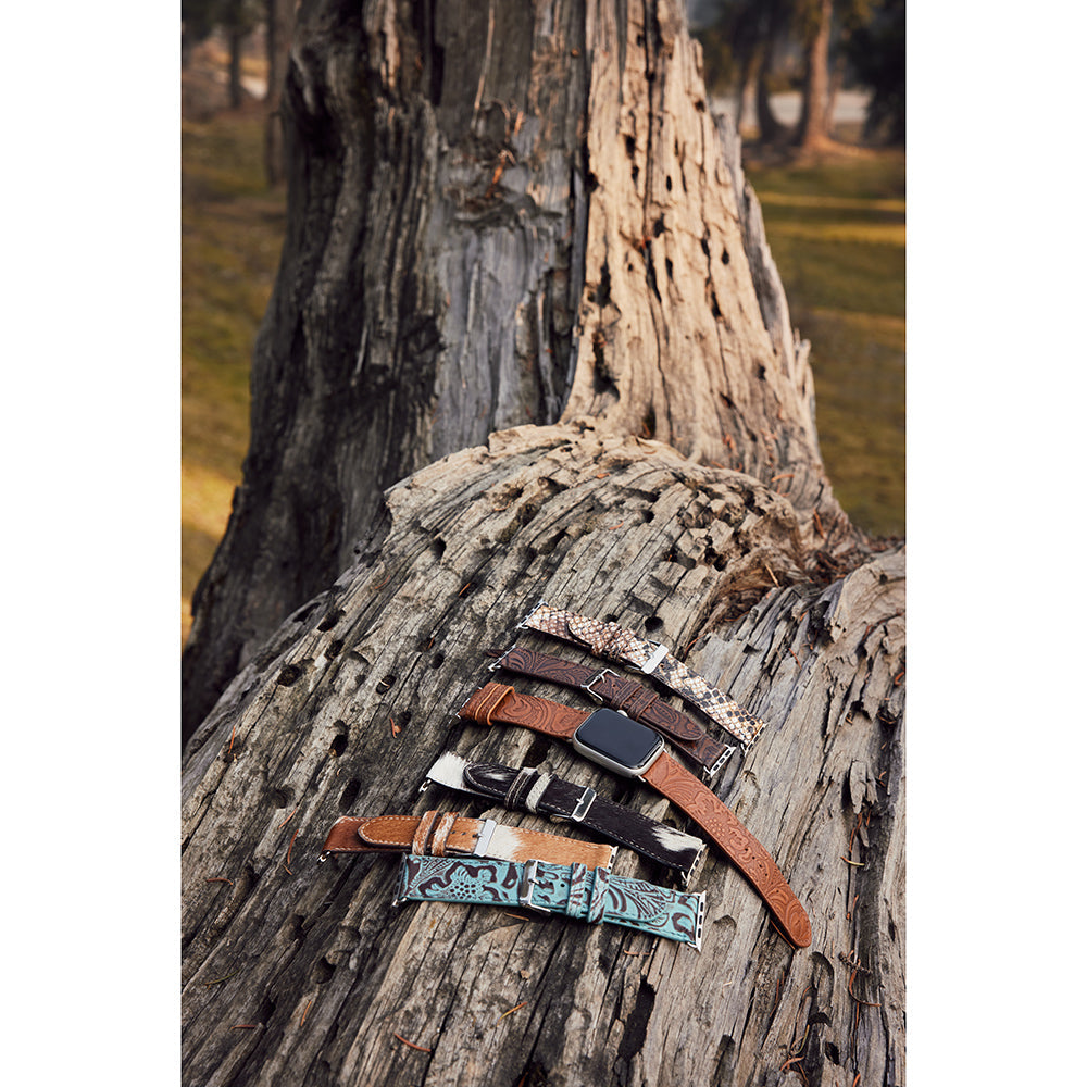 Bracelet de montre en cuir Fister turquoise