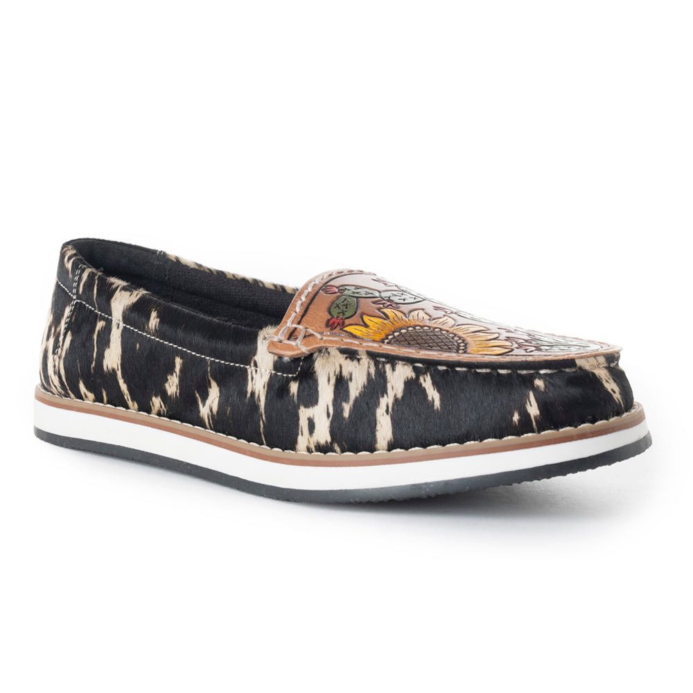 Nitroon Western Hand-Tooled Sneakers