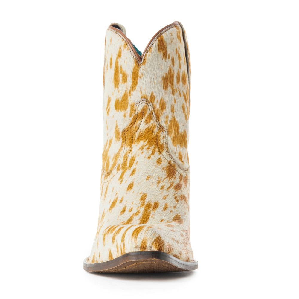Bottines en cuir chevelu Cowdie Western