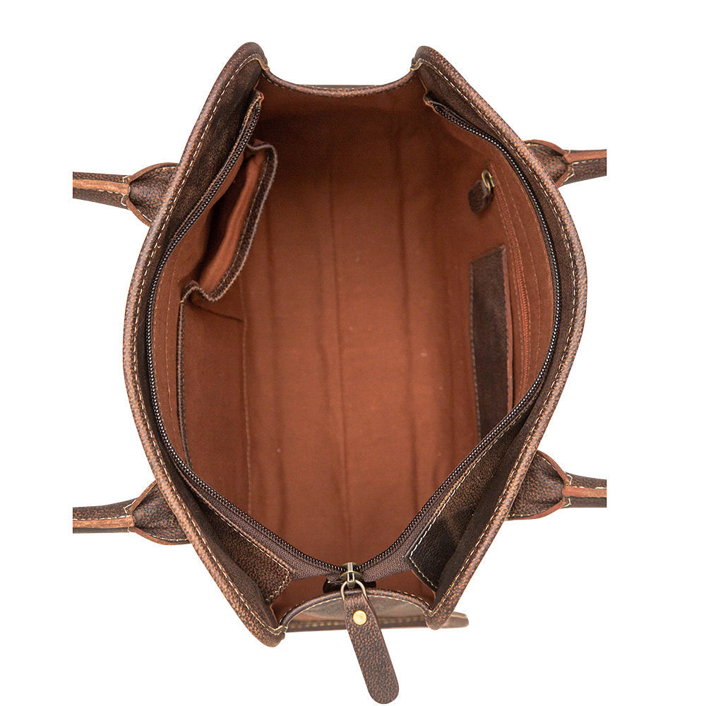 Amaya SACS EN CUIR ET PEAU À POILS