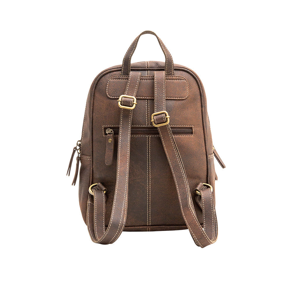 SACS OSBORNE EN CUIR ET PEAU DE VACHE À POILS