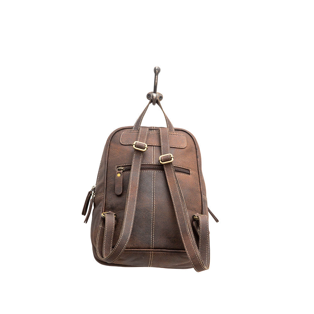 SACS OSBORNE EN CUIR ET PEAU DE VACHE À POILS