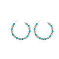 Boucle d'oreille perlée