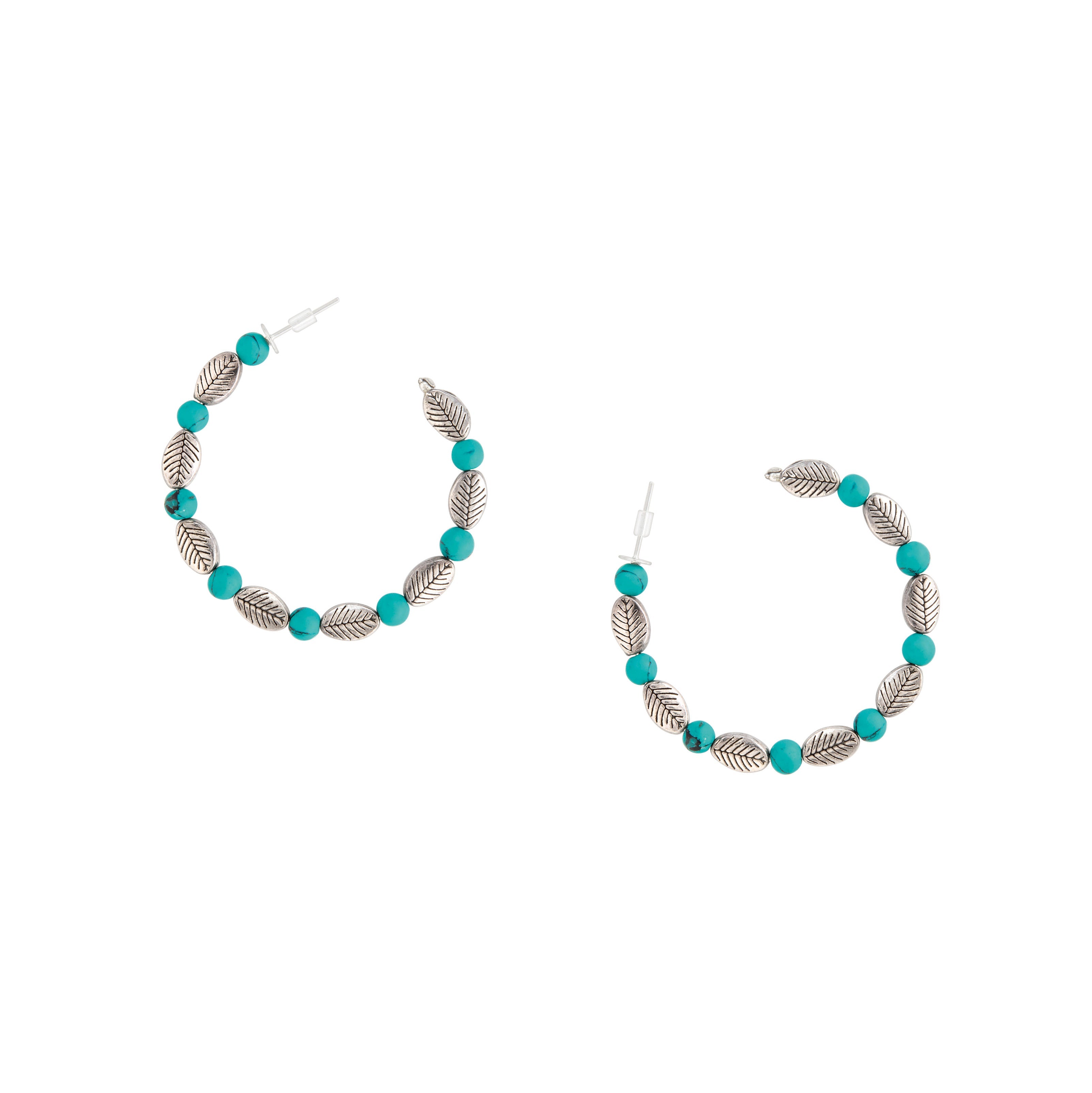 Boucle d'oreille perlée