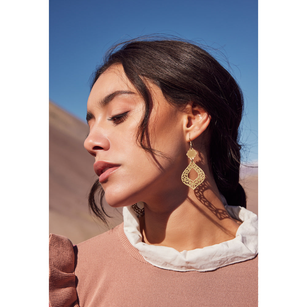 Boucle d'oreille Metaleore