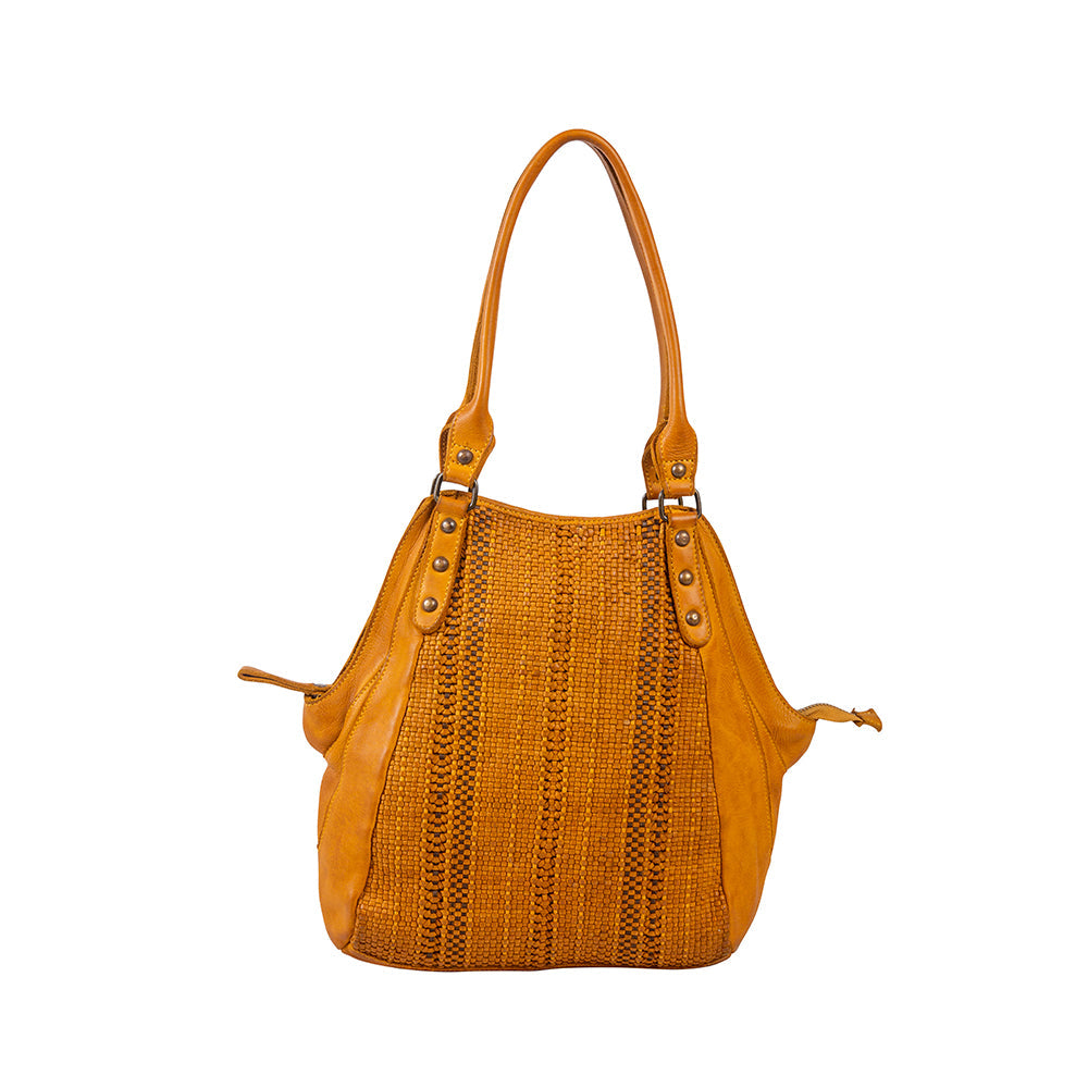 Sac en cuir et poils Copernicium