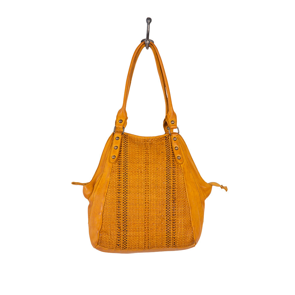 Sac en cuir et poils Copernicium