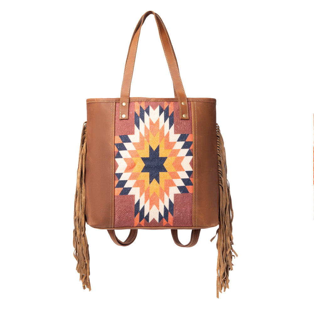 Sac cabas frangé Sedona Star