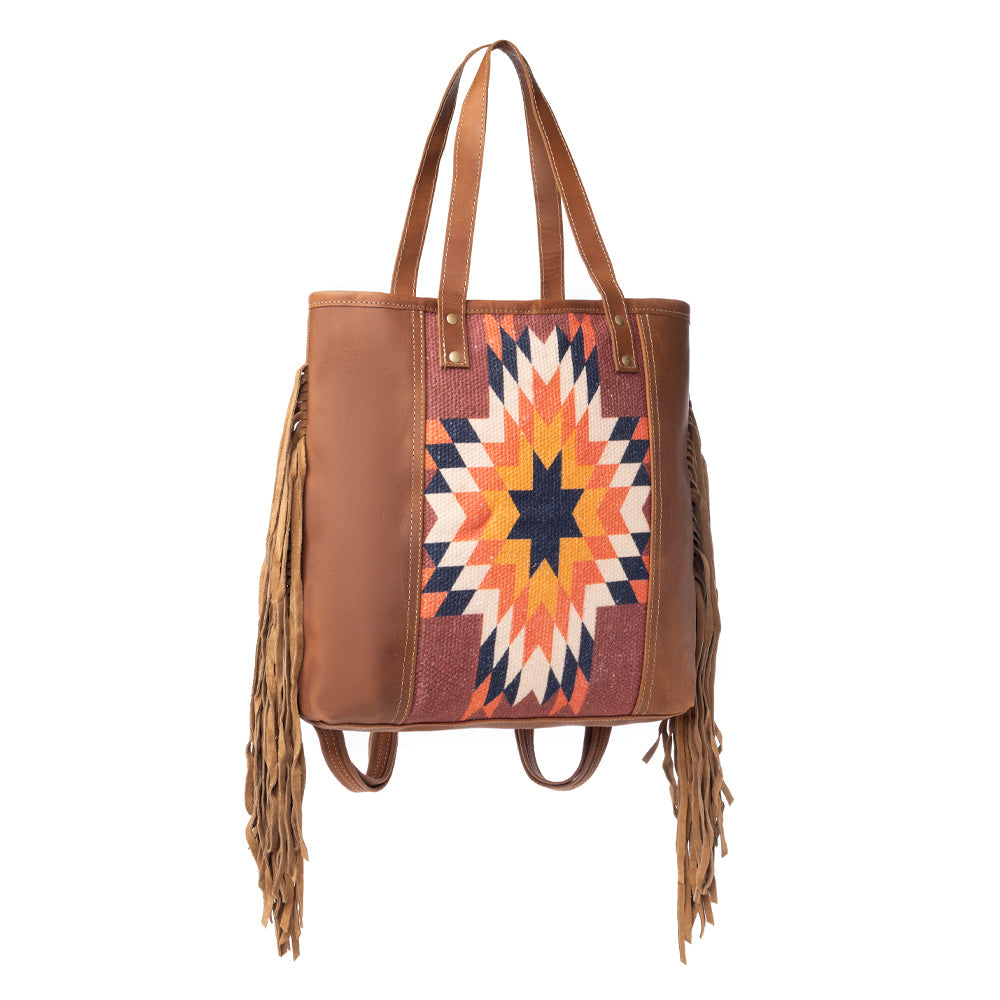 Sac cabas frangé Sedona Star