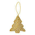 Décoration de sapin de Noël Perles et Pompons
