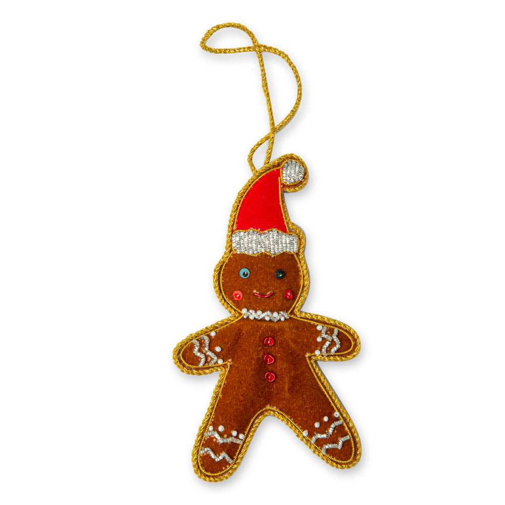 Décoration de Noël en pain d'épices