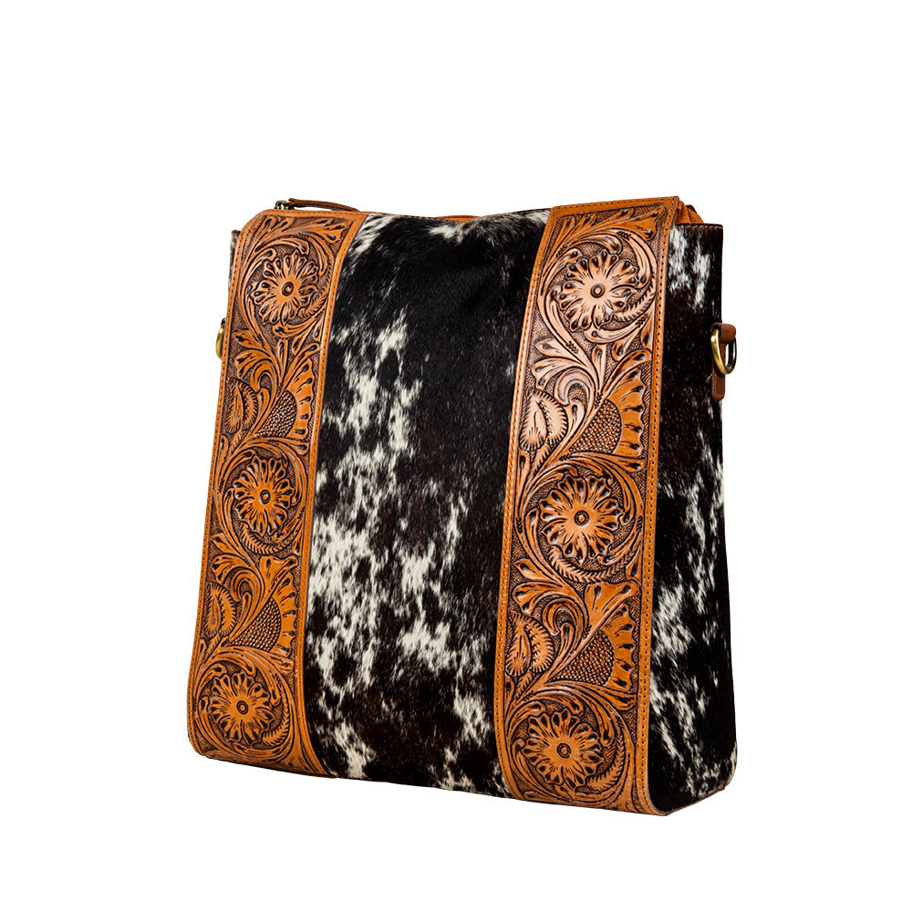 Sac Wynona Fleur repoussé main