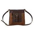 Sac en cuir et poils de veau Crossroads Creek