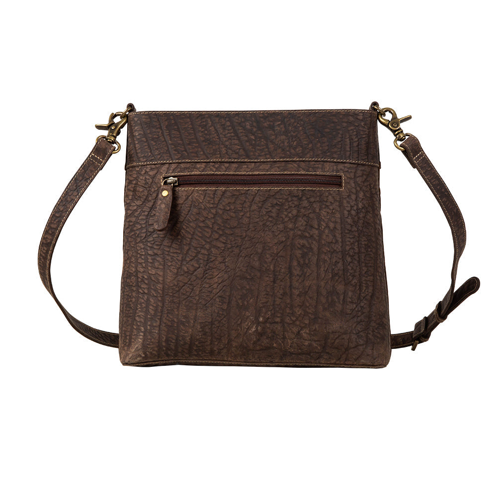 Sac en cuir et poils de veau Crossroads Creek