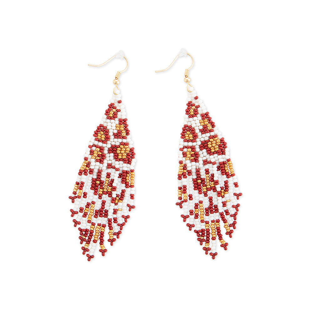 Boucles d'oreilles perlées Firefly Flicker