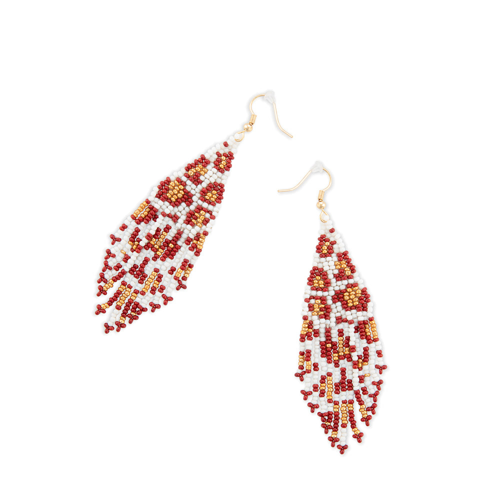 Boucles d'oreilles perlées Firefly Flicker