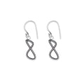 Boucles d'oreilles Corde Infini