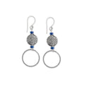 Boucles d'oreilles Double Cercle Enchanté