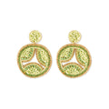 Boucles d'oreilles perlées Éclat des prés