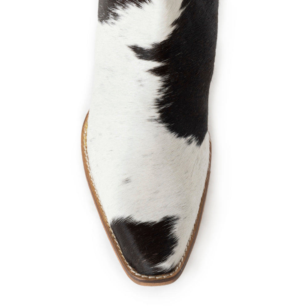 Bottes Laramie Plains en cuir pleine fleur et cuir repoussé à la main