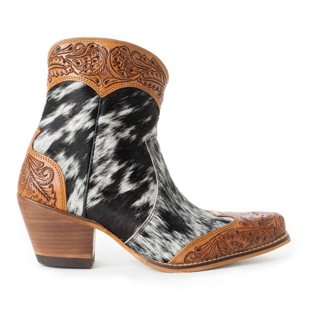 Bottes Silverado en cuir pleine fleur et travaillées à la main