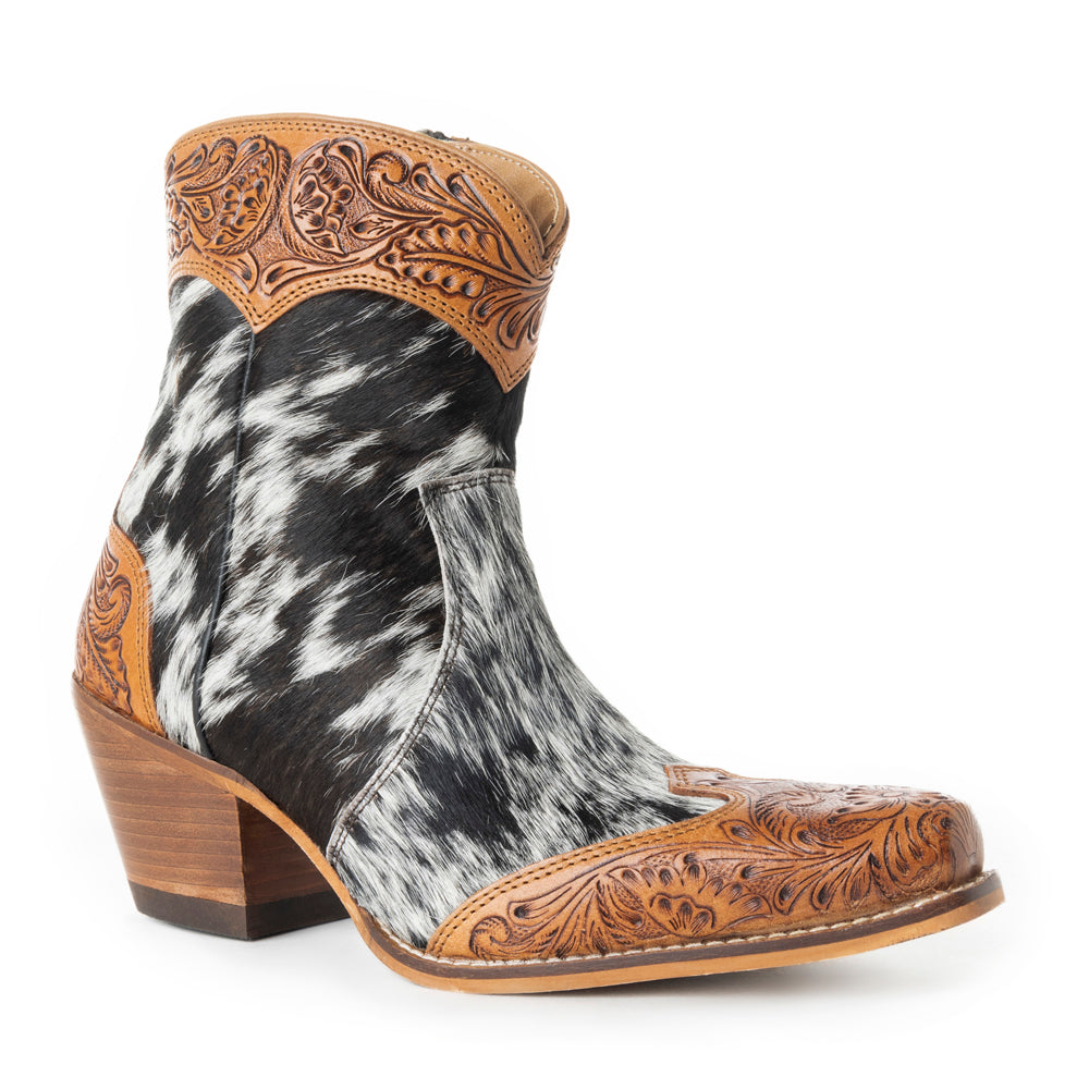 Bottes Silverado en cuir pleine fleur et travaillées à la main