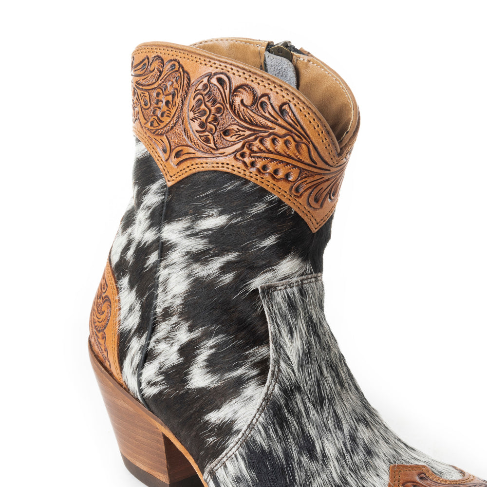 Bottes Silverado en cuir pleine fleur et travaillées à la main