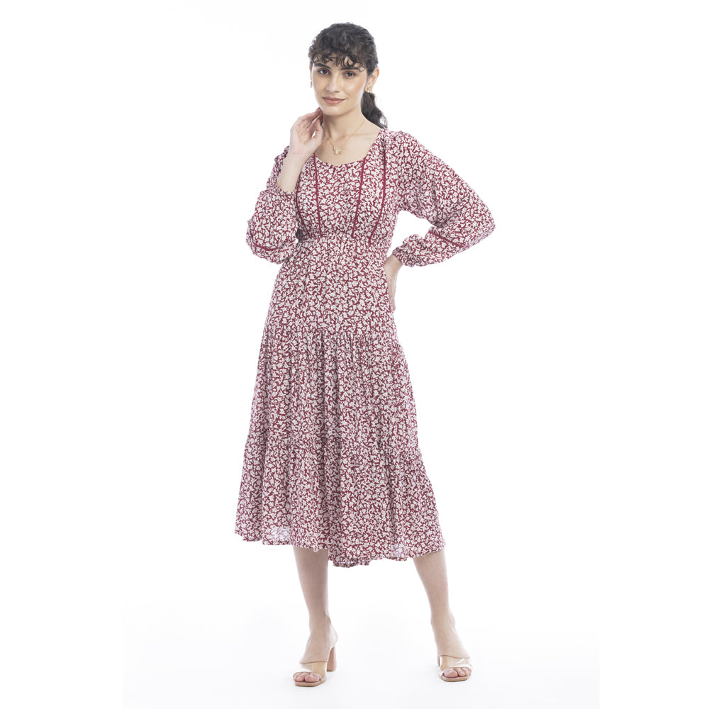 Robe à motifs floraux Tammy Anne