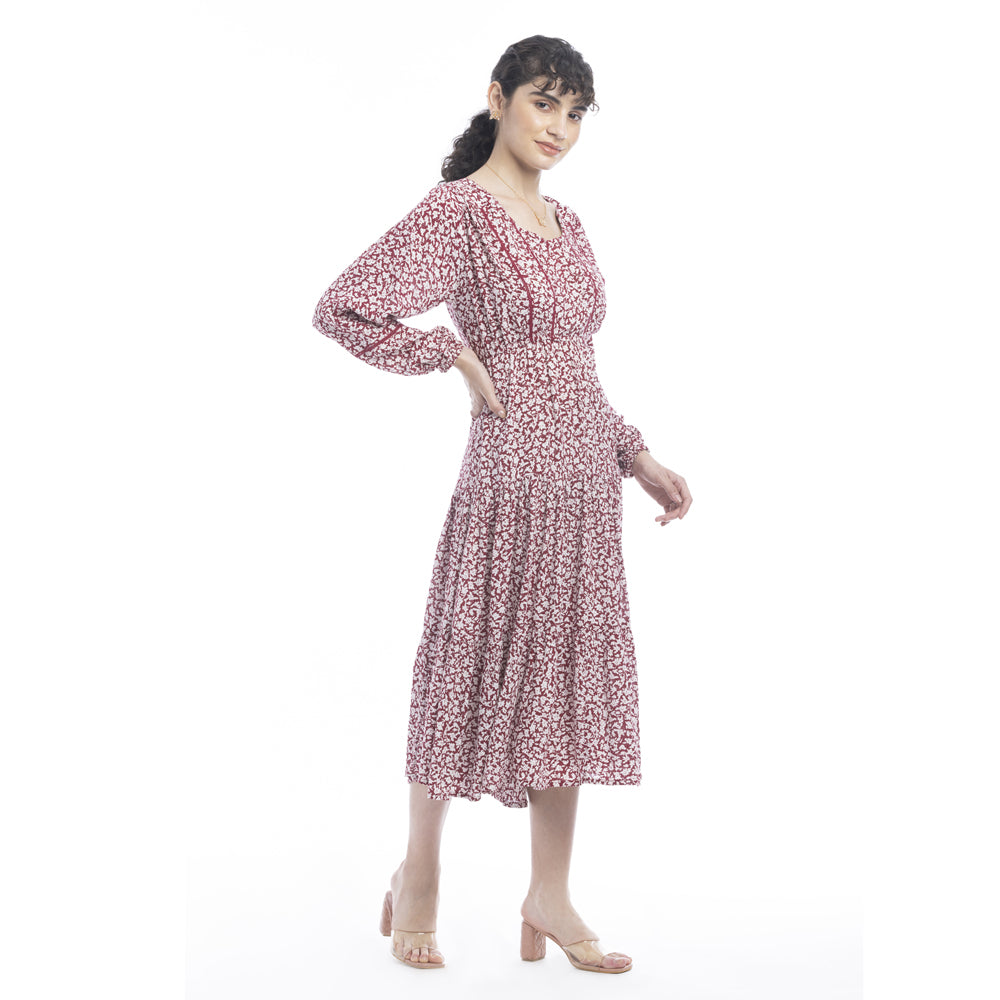 Robe à motifs floraux Tammy Anne