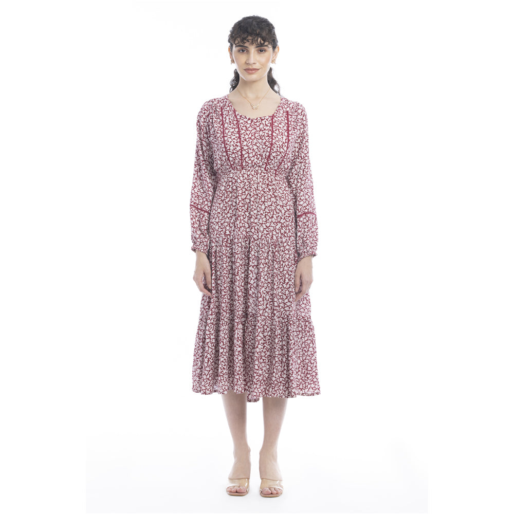 Robe à motifs floraux Tammy Anne