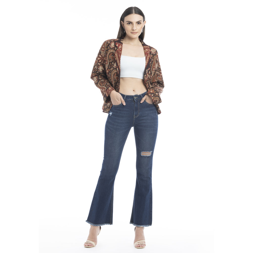 Veste brodée Lillian Paisley