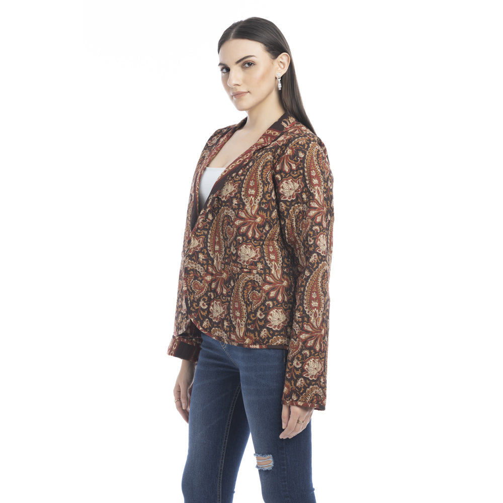 Veste brodée Lillian Paisley
