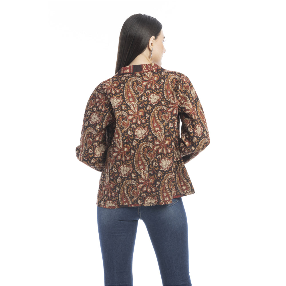 Veste brodée Lillian Paisley
