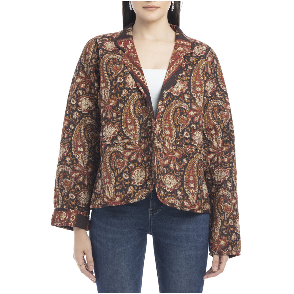Veste brodée Lillian Paisley