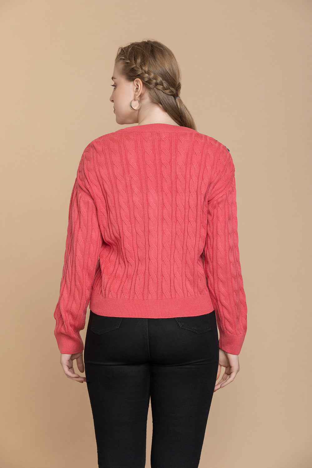 Pull Alayna brodé de fleurs